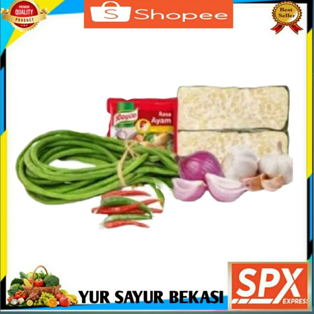 

Paket Tumis Tempe Dan Kacang Panjang Komplit