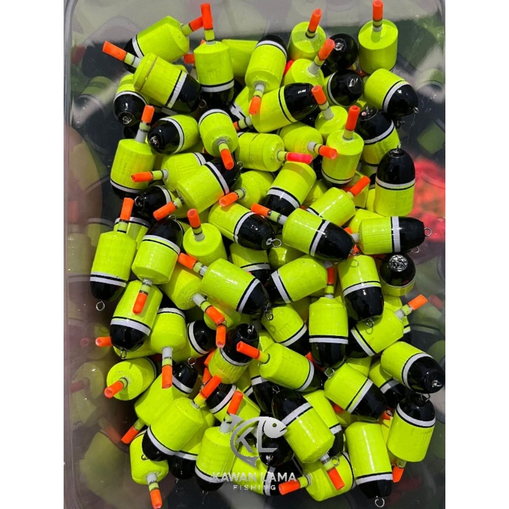 (Harga 1 Pcs) Pelampung Pancing/Pelampung Puyu/Pelampung Betok/Pelampung Kayu/Kambangan/Kumbul Panci