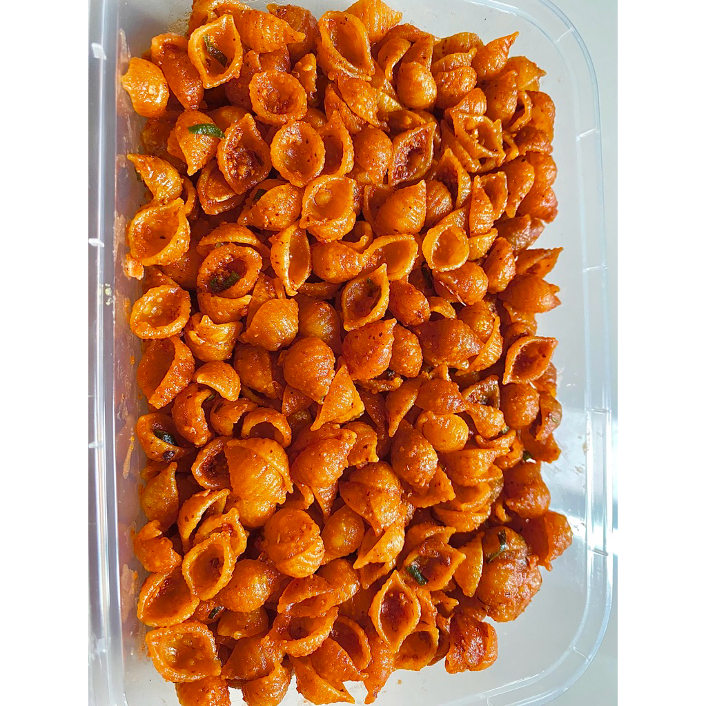 

makaroni kerang pedas daus jeruk 1kg