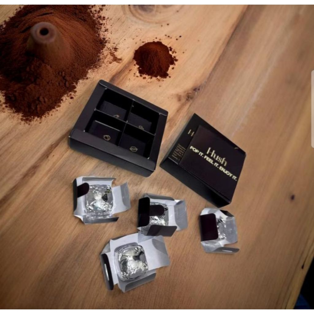 

Hush Chocolate Dark Coklat For Couple Untuk Pria Dan Wanita - 1 Pcs