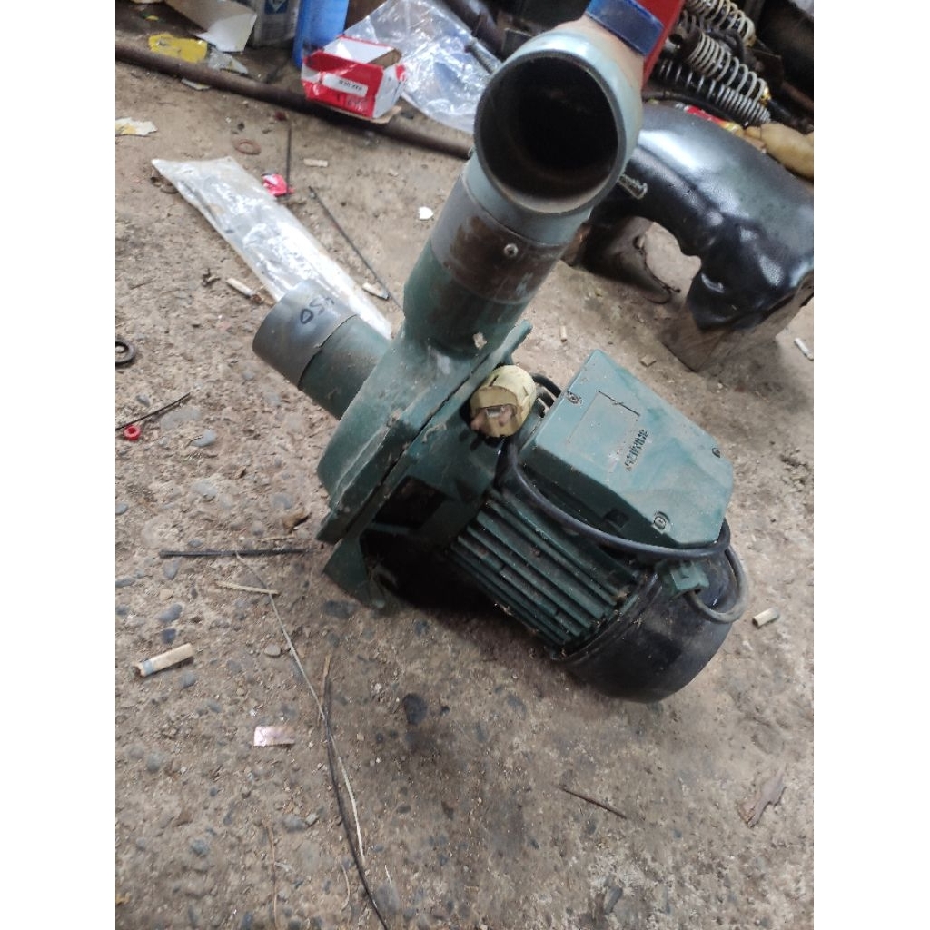 dinamo pompa air 450 watt 2 inci gulungan tembaga  jadi bisa nyala 24jam