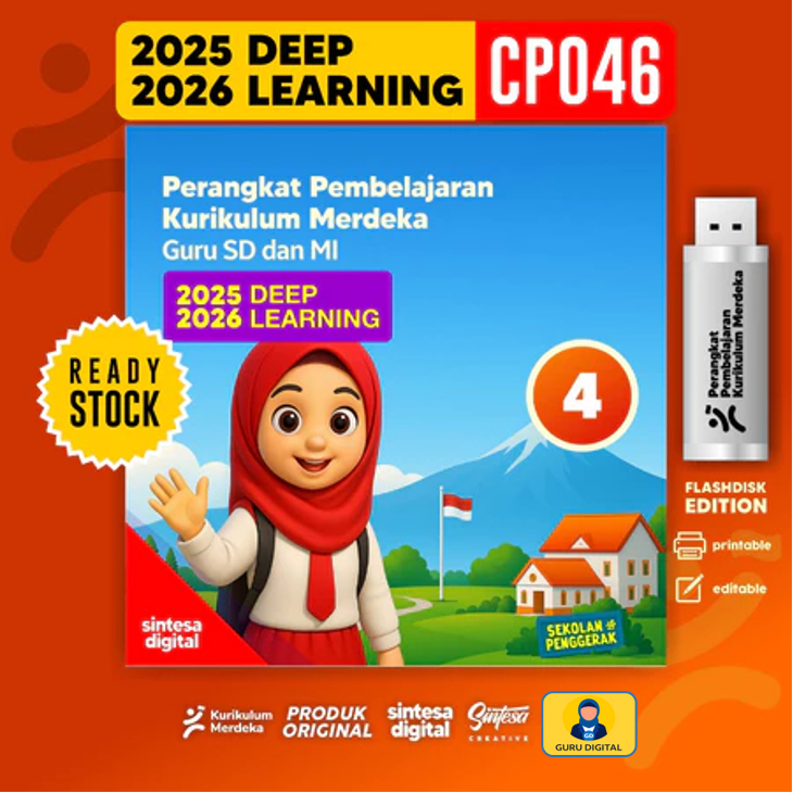 FD RPP MODUL AJAR KURIKULUM MERDEKA SD/MI KELAS 4 REVISI CP TERBARU CP 046 TA 2025-2026 PEMBELAJARAN
