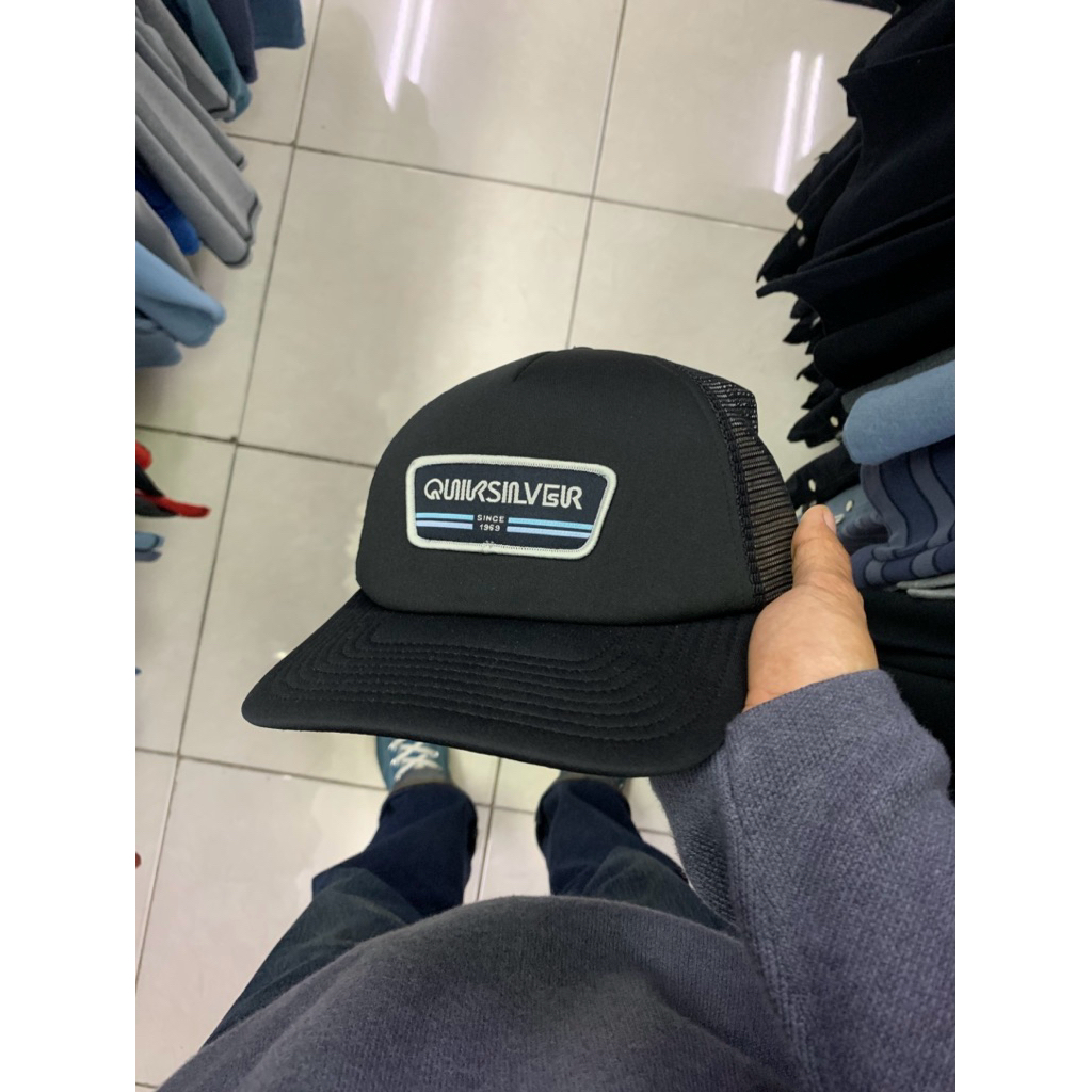 TOPI TRUCKER TOPI JARING QUIKSILVER ORIGINAL BESTSELLER