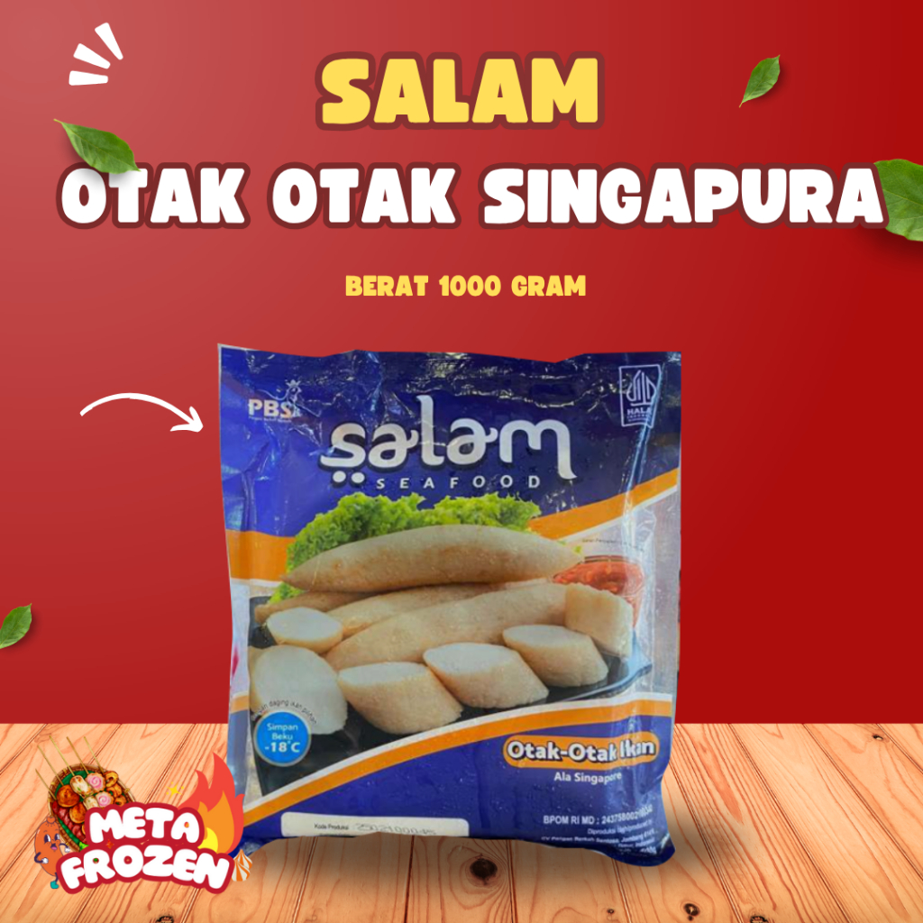 

salam otak otak singapore 1000 gr