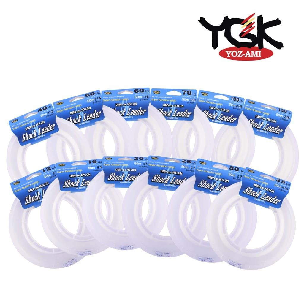 Leader YGK DMV NYLON SHOCK LEADER | Lentur | Rangkaian Pancing | Leader pancing