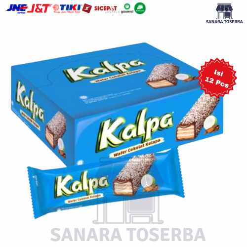 

Kalpa Wafer Coklat Kelapa Box Isi 12 Pcs