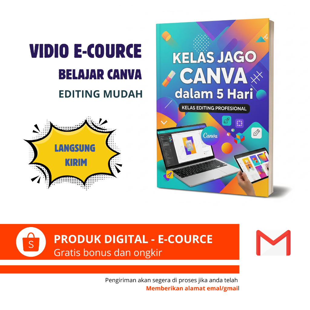 JAGO CANVA DALAM 5 HARI - KELAS EDITING PROVESIONAL