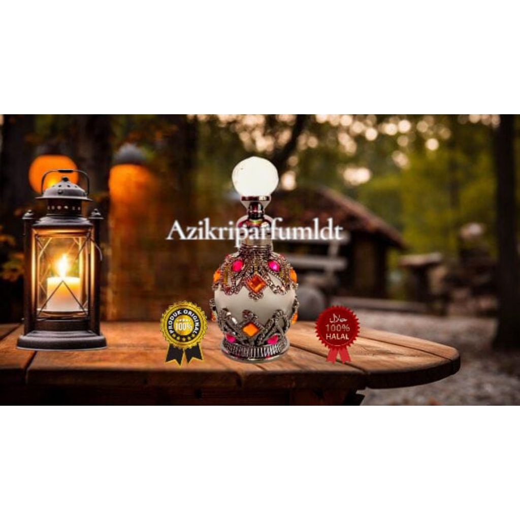 Minyak wangi cendana putih super premium 20ml bulat