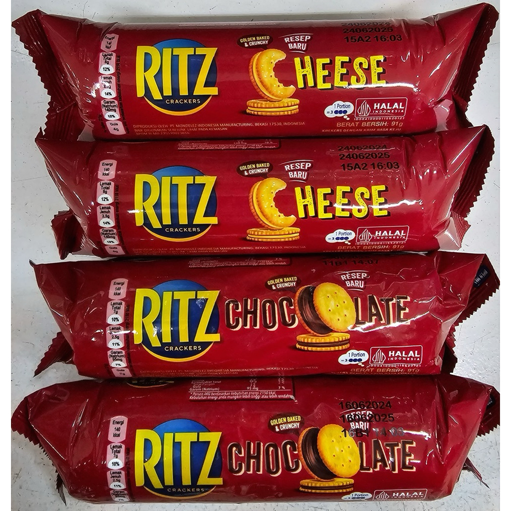 

RITZ Crackers Golden Baked&Crunchy 91gr - Roll