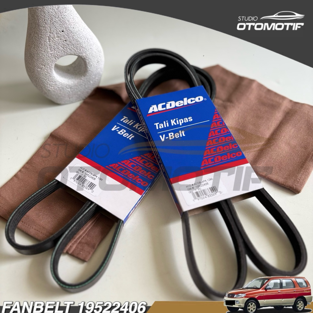 Fanbelt AC Taruna EFI ACDELCO 2406 Fan Belt Vbelt Sabuk Tali Kipas V-belt Mobil