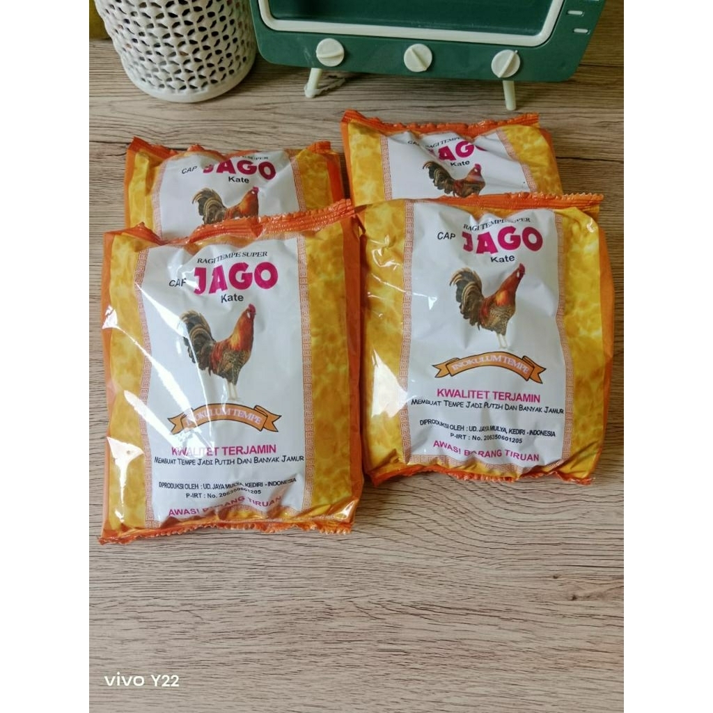 

GROSIR!!! Ragi Tempe SUPER cap jago 100% ORIGINAL