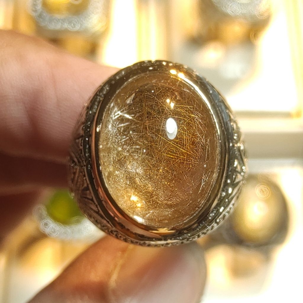 BATU KECUBUNG RAMBUT SEDANA KRISTAL MADU