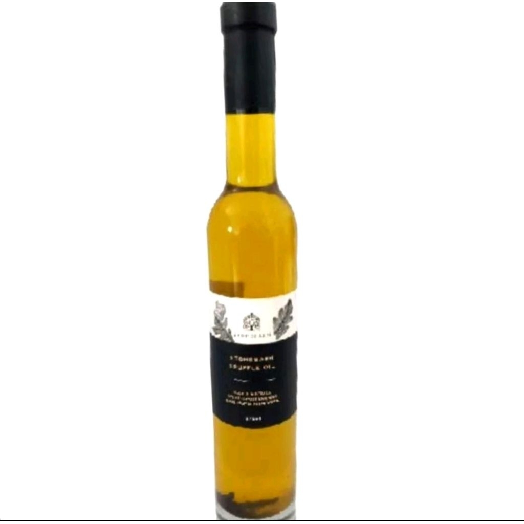 

black Truffle extra virgin olive oil stonebarn375mL