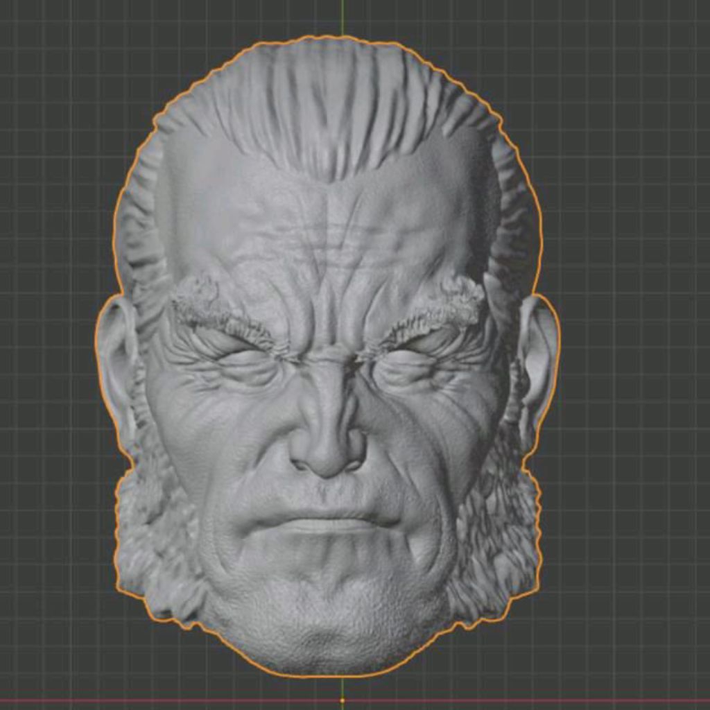 Headsculpt Head HS Oldman Logan Wolverine XMen X Men Mezco Cosmic Mythic Legions Mezco Mcfarlane Ada