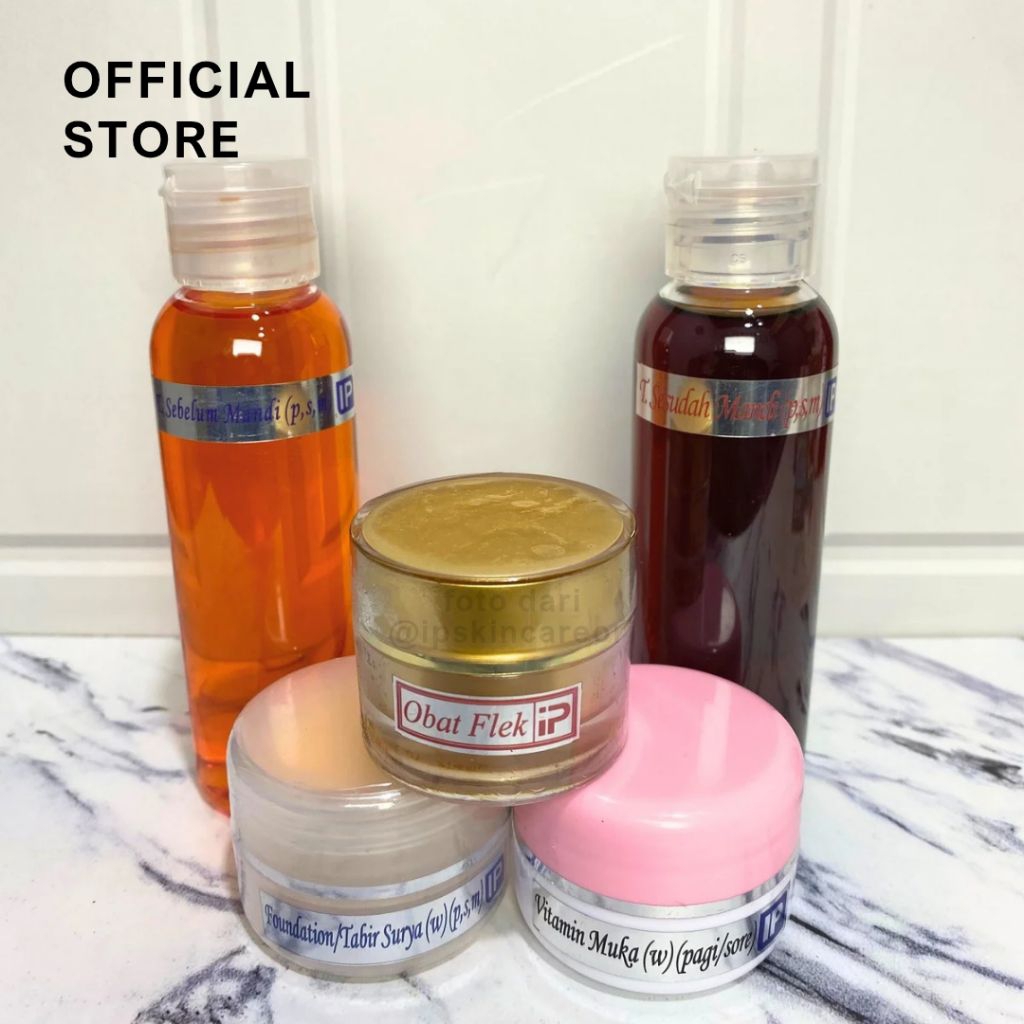 Paket Cream Flek Super Kemasan Bening IP Skincare | IPUNG