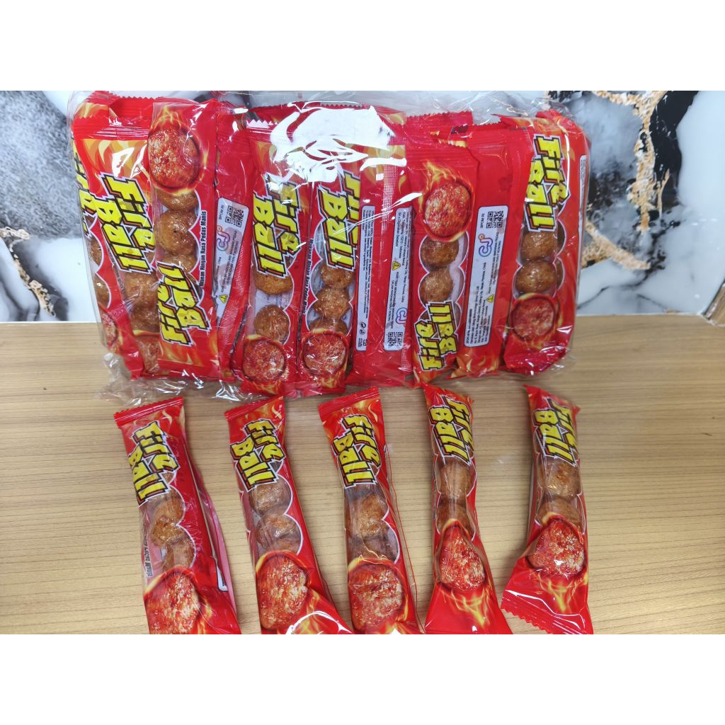 

MAKANAN LATIO FIRE BALL BAKSO 30 pcs