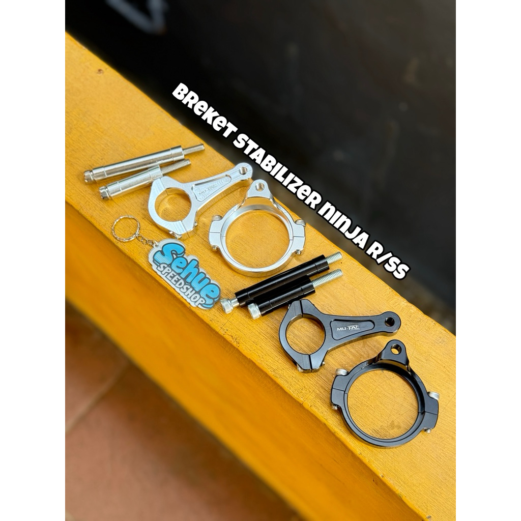 Breket stabilizer stang pipa ninja R/SS