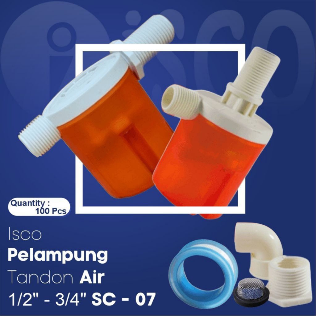 Pelampung Tandon Toren Air / Radar Otomatis Isco SC-07 Model T / L / ST-70AB