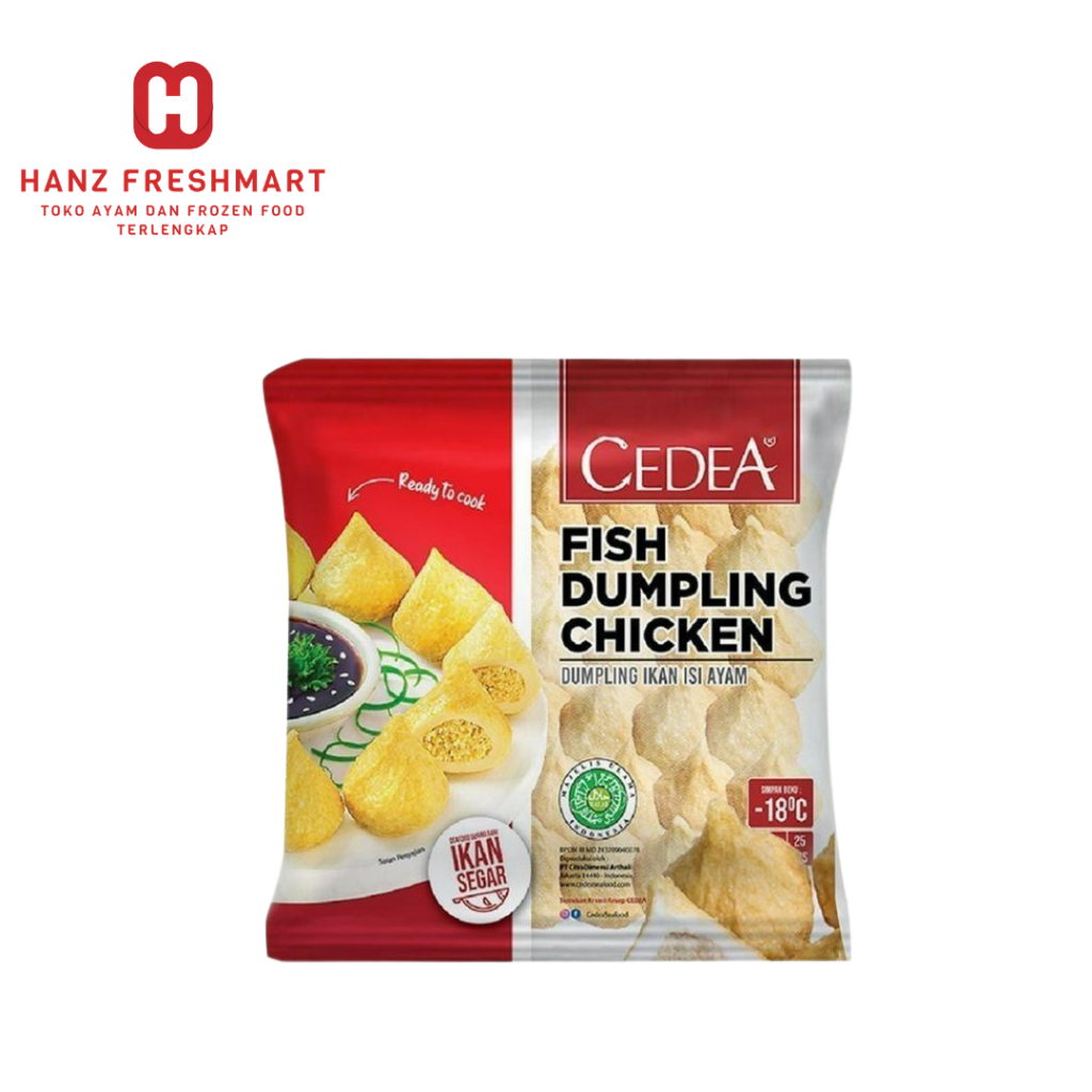 

Cedea Fish Dumpling Chicken Ayam 500gr - Hanz Freshmart