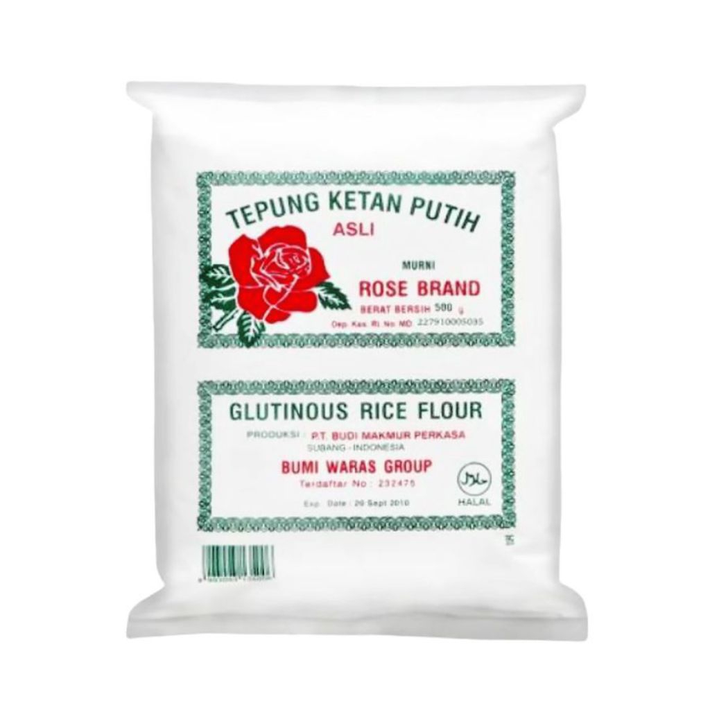 

Tepung Ketan Rose Brand 500 gr