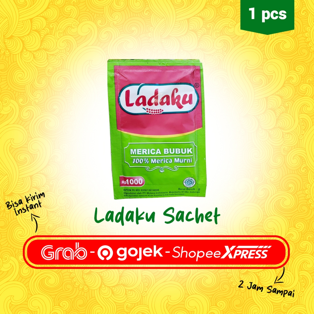 

[1 Pcs] Ladaku Sachet – Merica Bubuk Lada Putih Siap Pakai