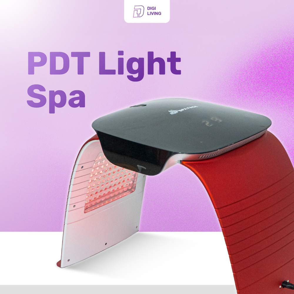 DIGILIVING - PDT Spa Light 7 Warna | PDT Skin Rejuvenation Machine Spa Uap Multifungsi