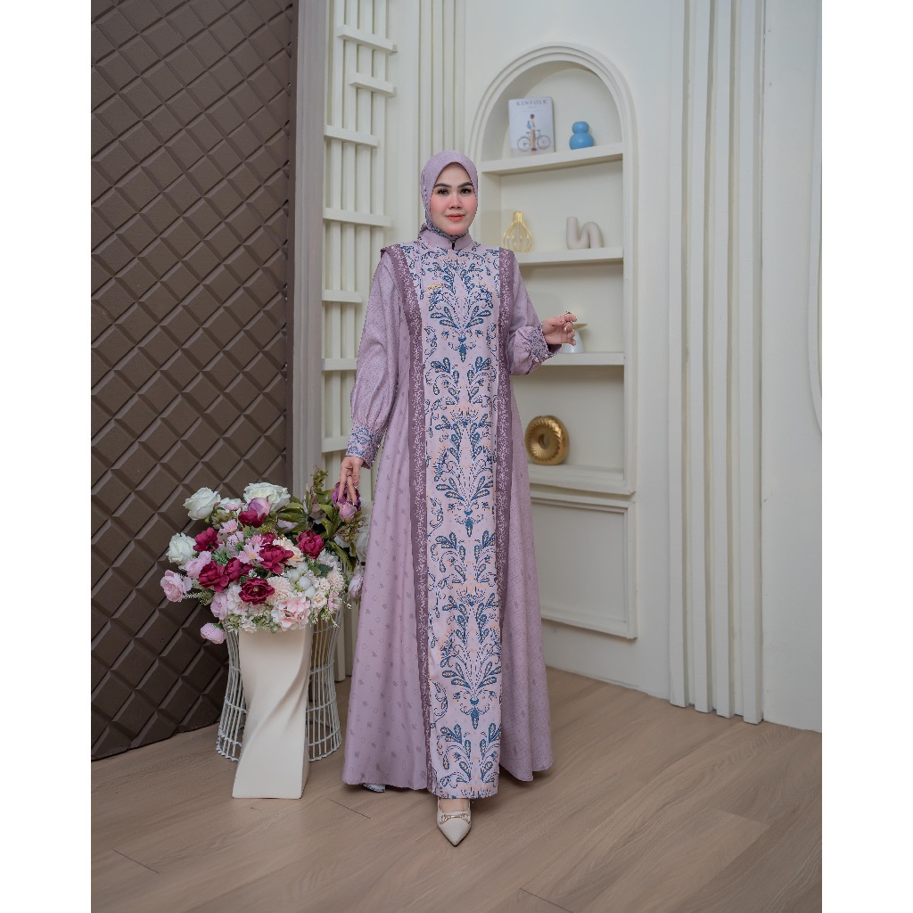 Belifi Ayjora - Ayjora Dress Premium / Gamis Premium / Gamis Kekinian