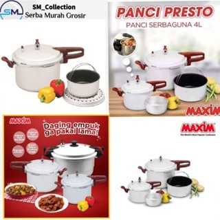 panci presto/panci kukus/panci daging/panci stenlis/panci presto MAXIM