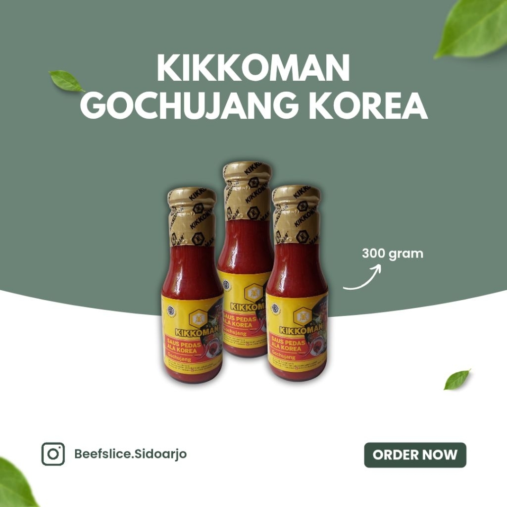 

READY Kikkoman Saus Pedas Ala Korea Gochujang 300 Gram