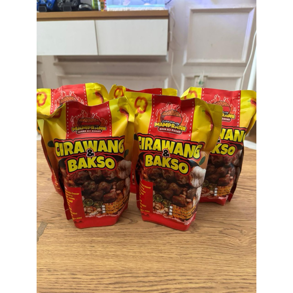 

5 Pack cirawang bakso keju//isi lebih banyak//free bocil lumer