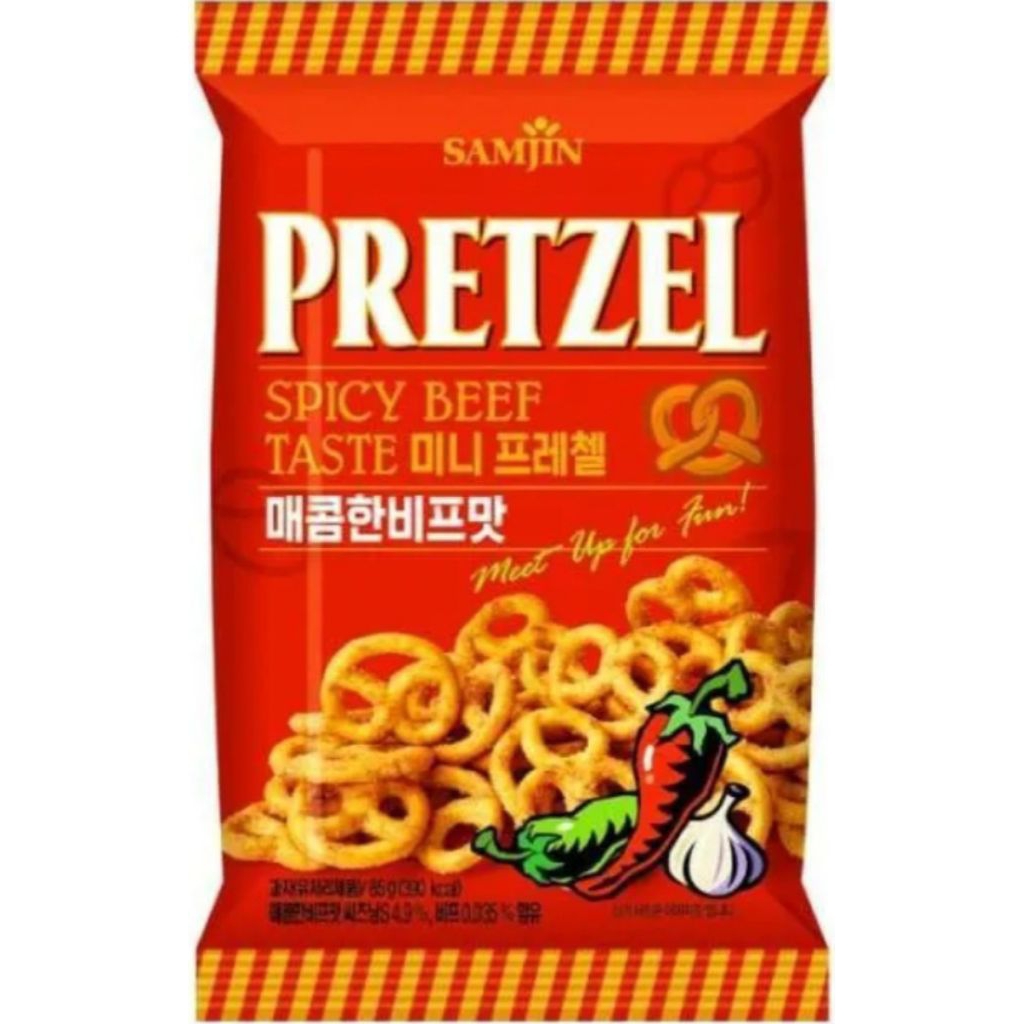 

Samjin Pretzel Spicy Beef 85gr
