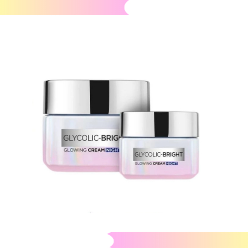 LOreal Glycolic Bright Glowing Cream Night