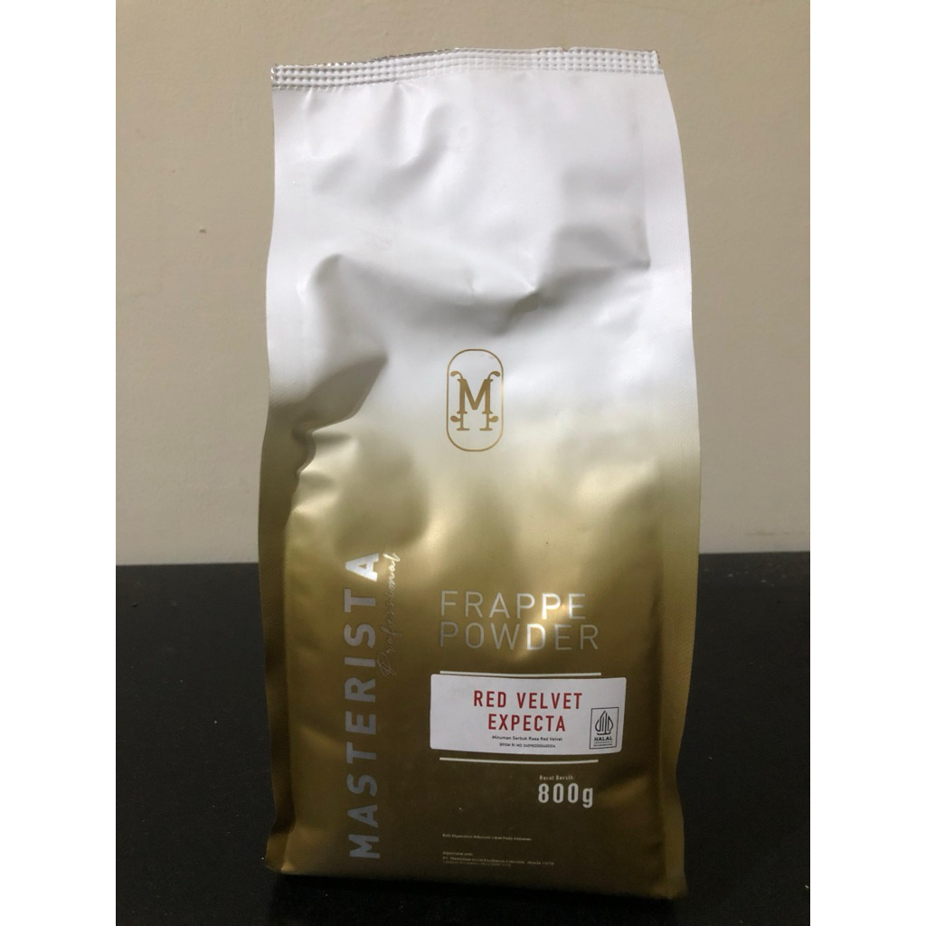 

Bubuk Minuman Masterista Red Velvet 800gr / Bubuk Minuman Rasa Red Velvet / Bubuk Red Velvet Frappe