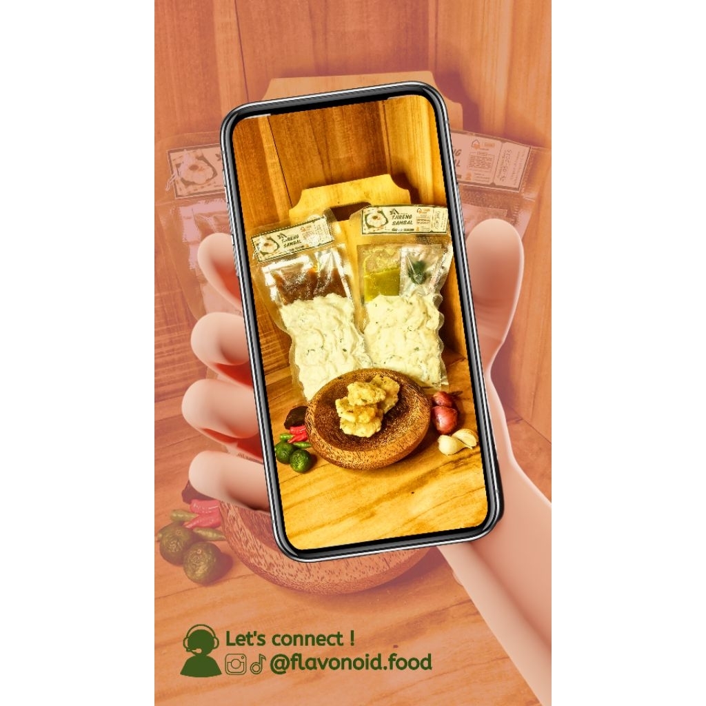 

CIRENG SAMBAL BY Flavonoid Food Cireng Krispi Sambal Rujak - Home Made Cireng Gluten Free