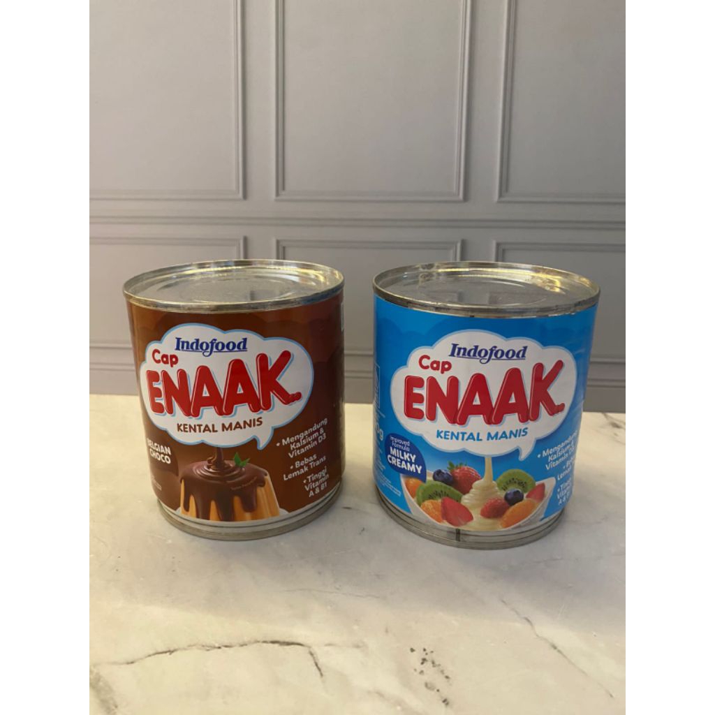 

Cap Enaak Kental Manis Putih Kaleng 370 gr