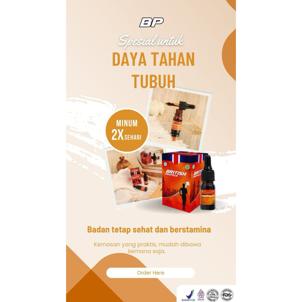 BP propolis red (British propolis) Dewasa
