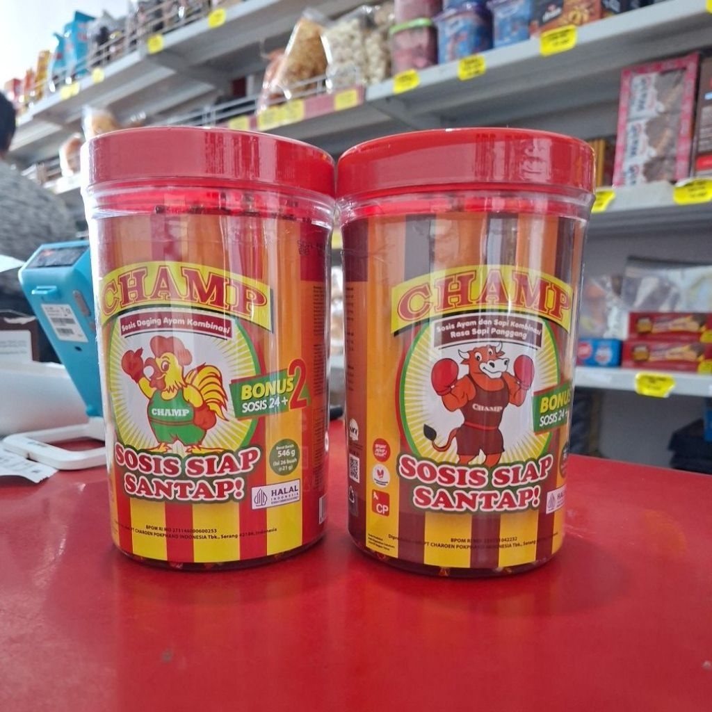 

Sosis Champ Toples isi 24+2pc