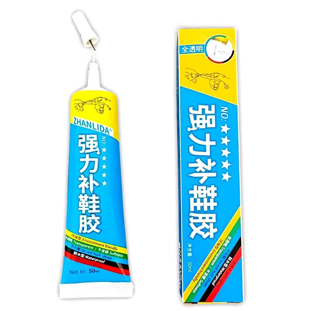 

Lem Perbaikan Sepatu Kuat Tahan Air 50ml