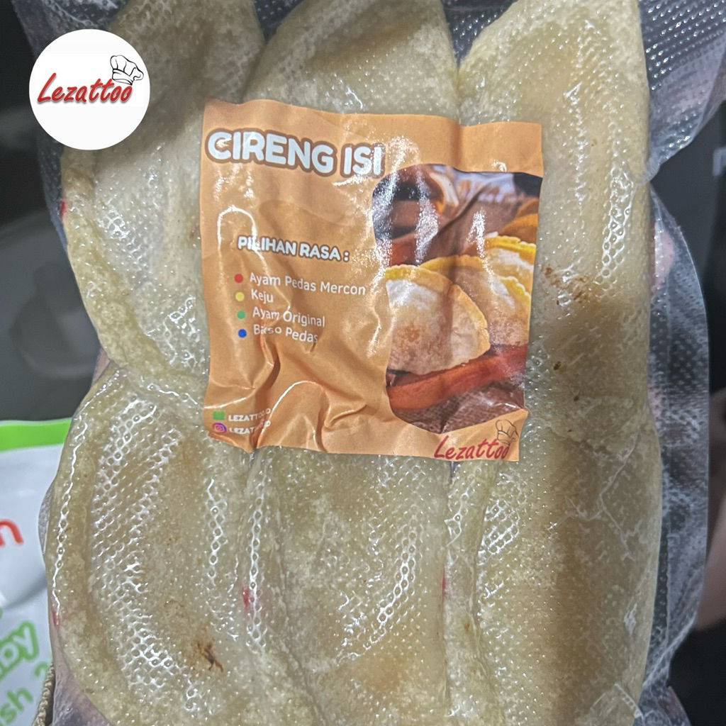 

CIRENG ISI AYAM SUIR PEDAS KEJU LUMER JANDO FROZEEN