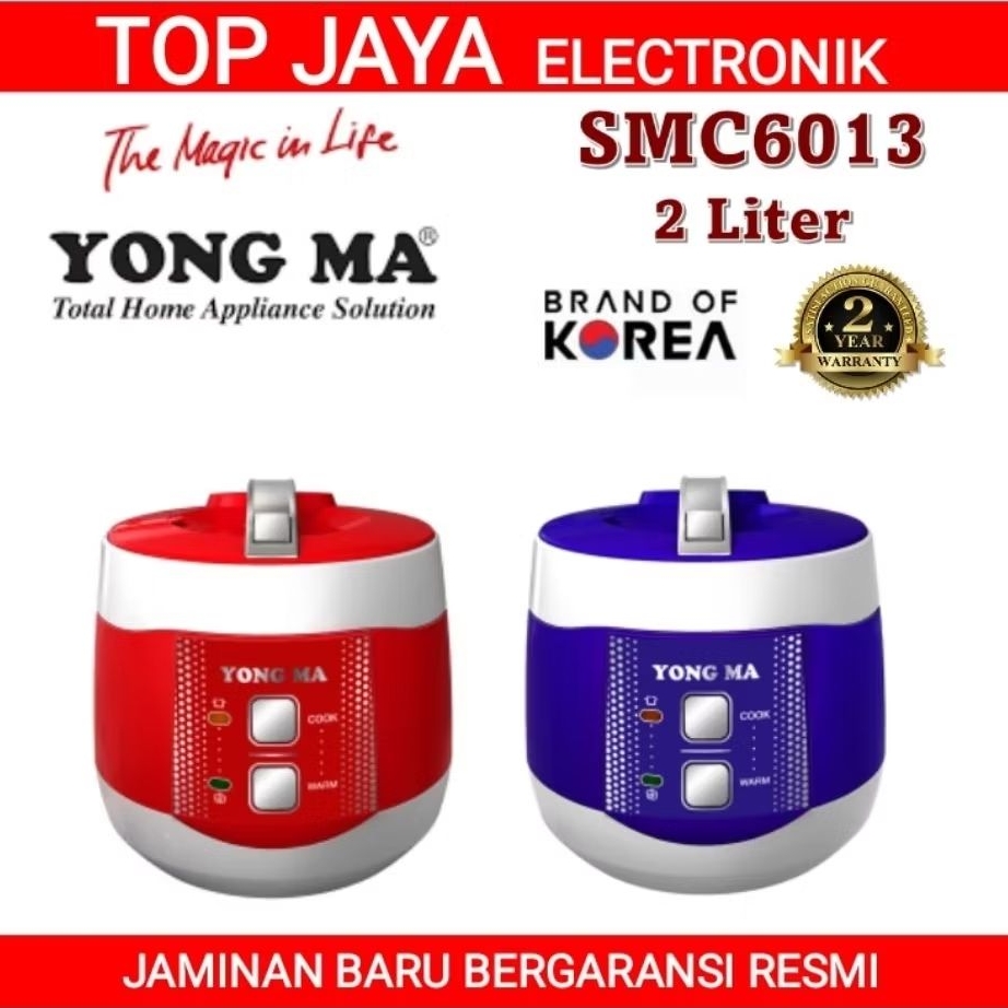 MAGIC COM 2 LITER YONGMA SMC6013/MAGIC COM YONGMA SMC6013 NEW SERIES
