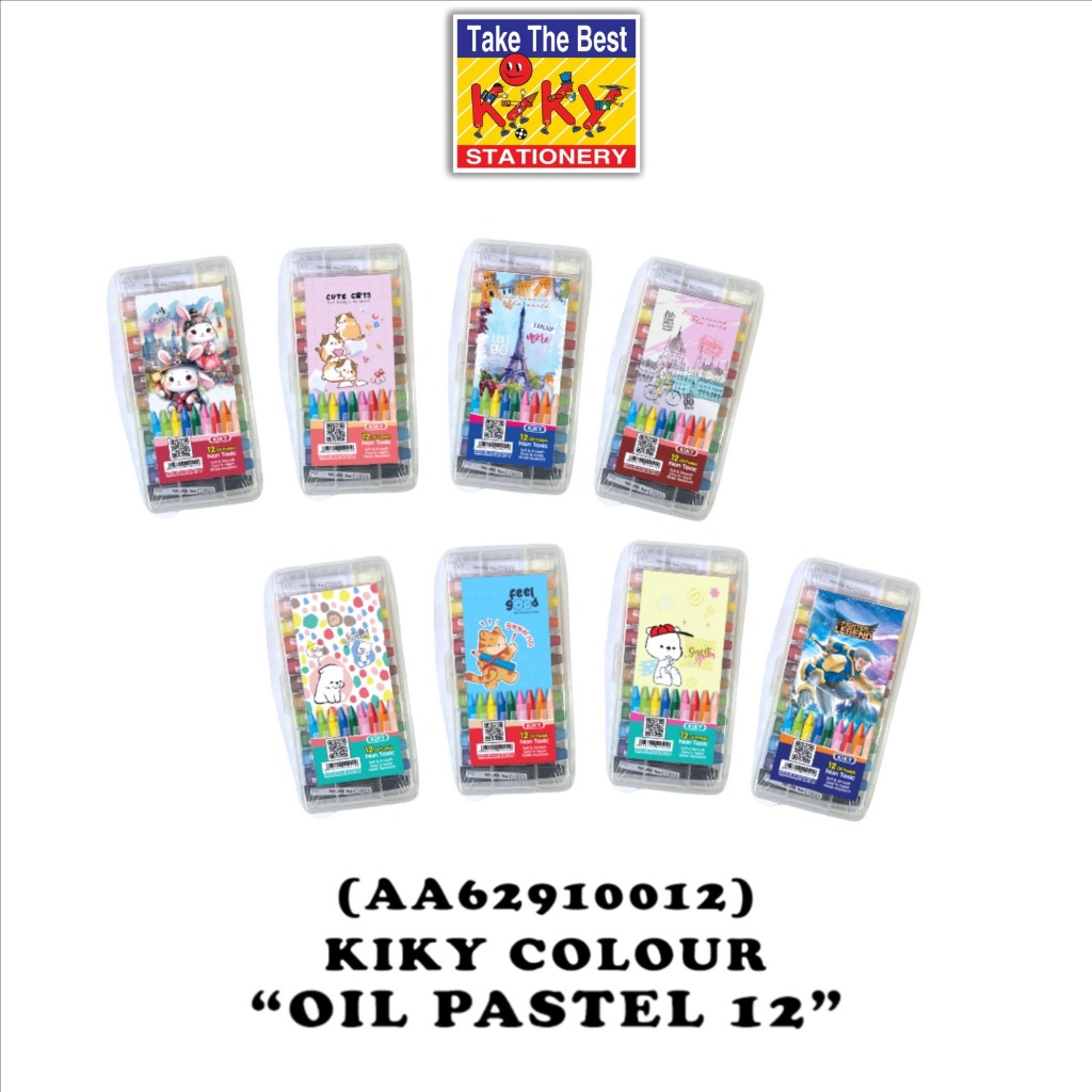 

KIKY Oil Pastel (@12) - Isi 12