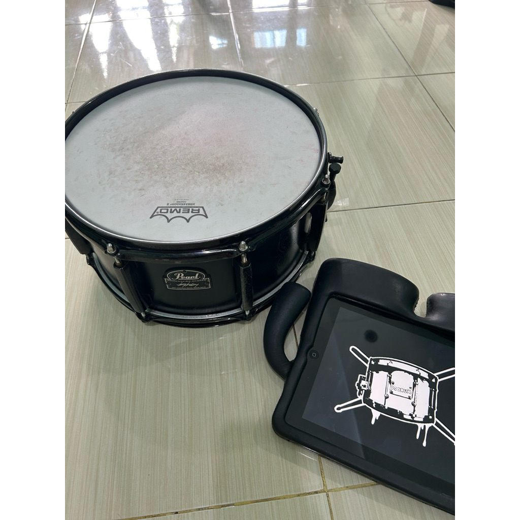 SNARE PEARL JJ1365  13” x 6,5” Power Piccolo Snare LOGO SLIPKNOT