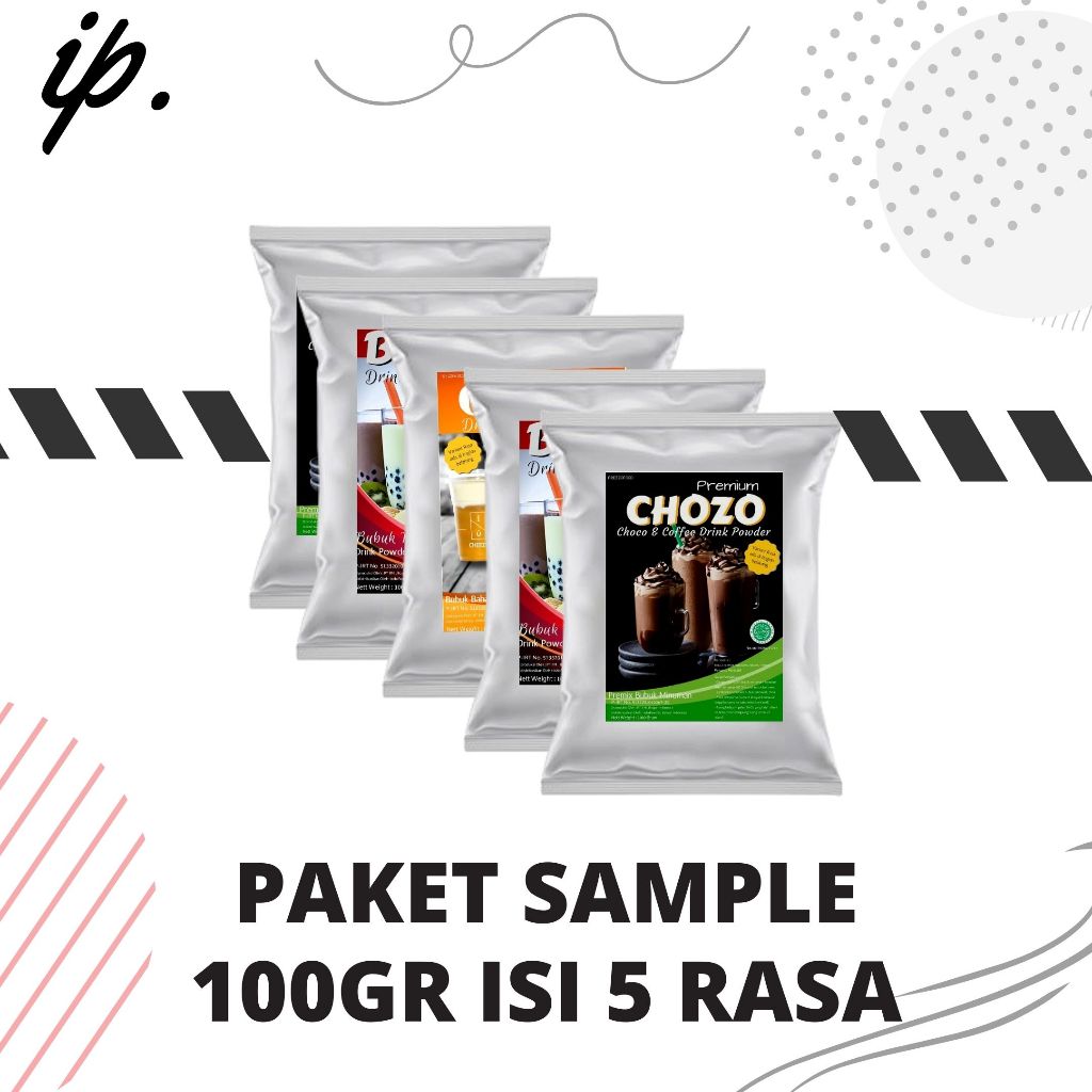 

IP Bogor - PAKET SAMPLE Best 5 Varian RASA Harga adalah 1 Paket berisi 5 Variant Rasa