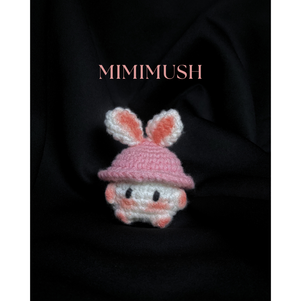 MIMIMUSH - Boneka Rajut Jamur Lucu Amigurumi Handmade
