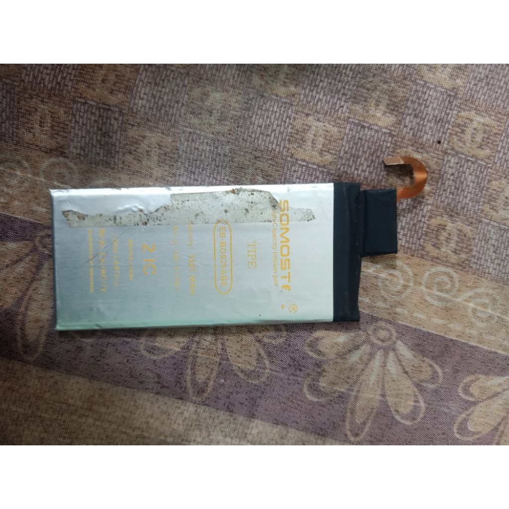 batrai s6 edge bekas