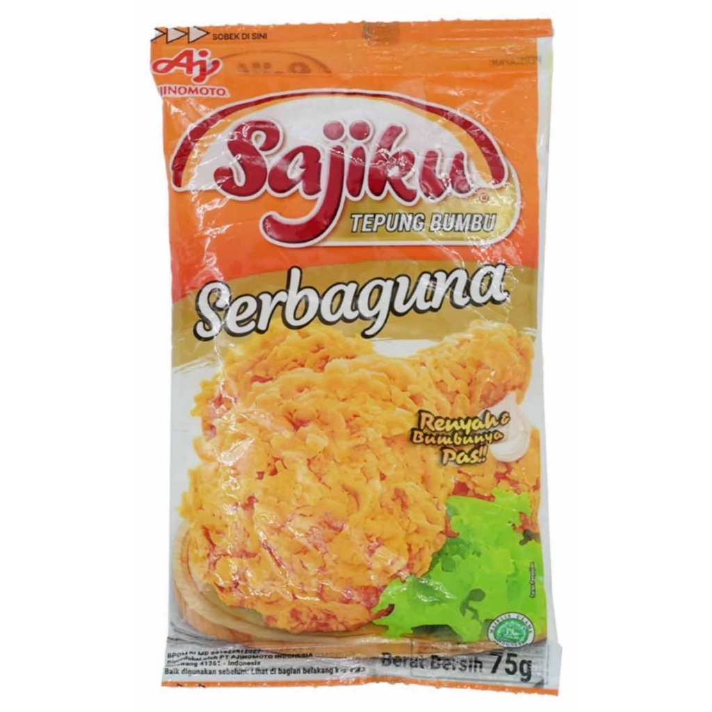

SAJIKU TEPUNG BUMBU SERBAGUNA 75GR