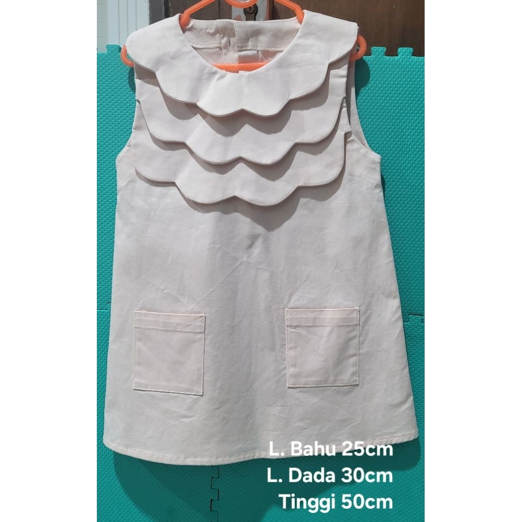 PRELOVED Dress Mirabelle Mini Marlan PINK utk 3-4 tahun