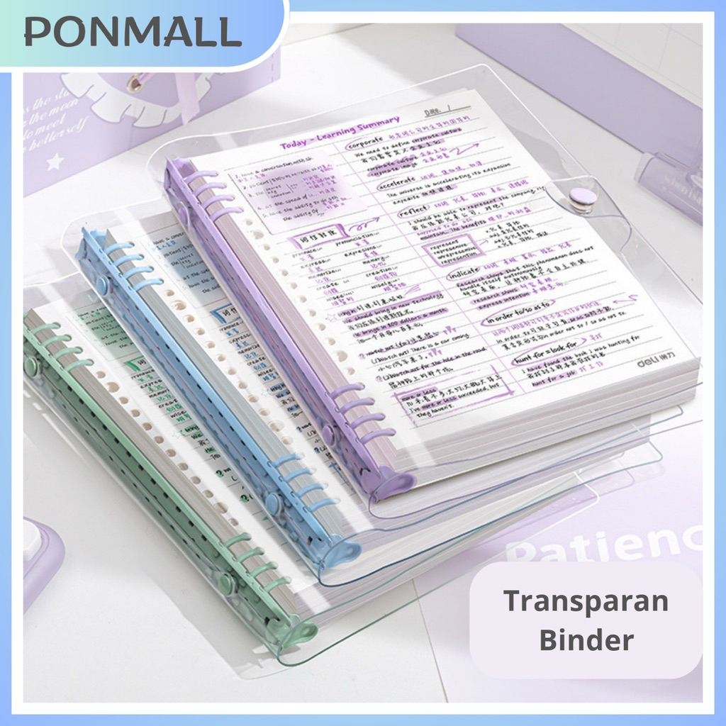 

Binder A5 Transparan Binder Aesthetic Binder Kuliah Buku Binder Kuliah