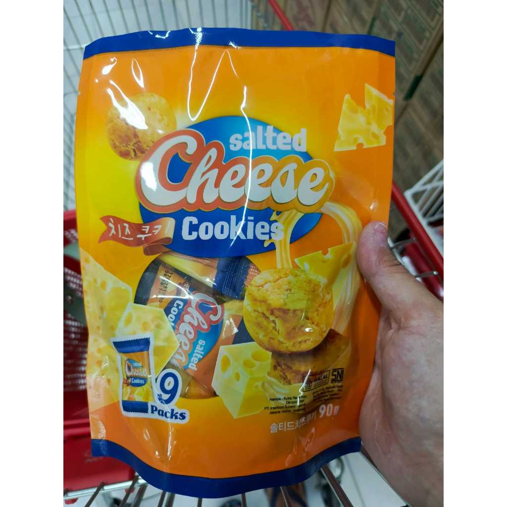 

Cemilan Salted Cheese Cookies 90 Gram