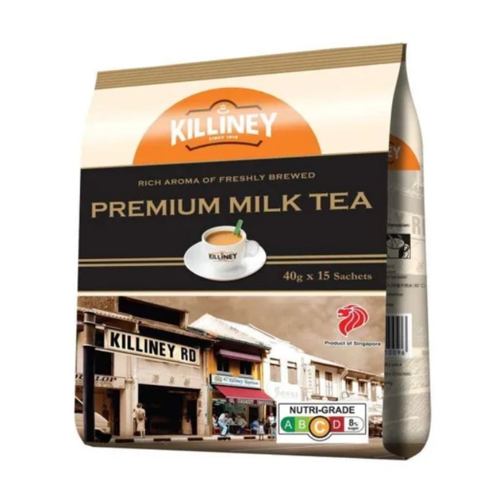 

killiney premium milk tea 15x40gr